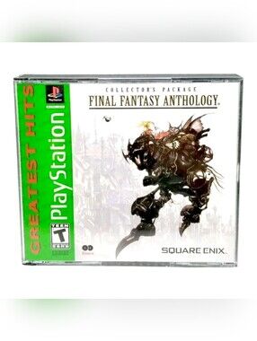 Final Fantasy Anthology for Sony PlayStation 1 PS1 Tested & Working!